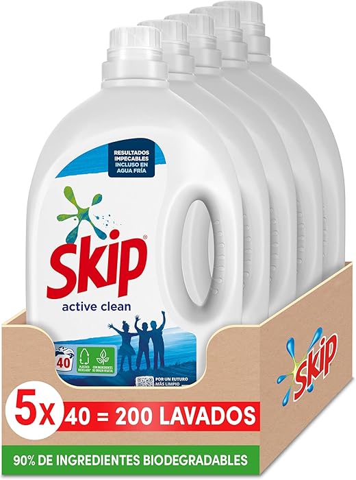 Comprar Pack Detergente Skip Active Clean Pack Detergente Skip Active Clean