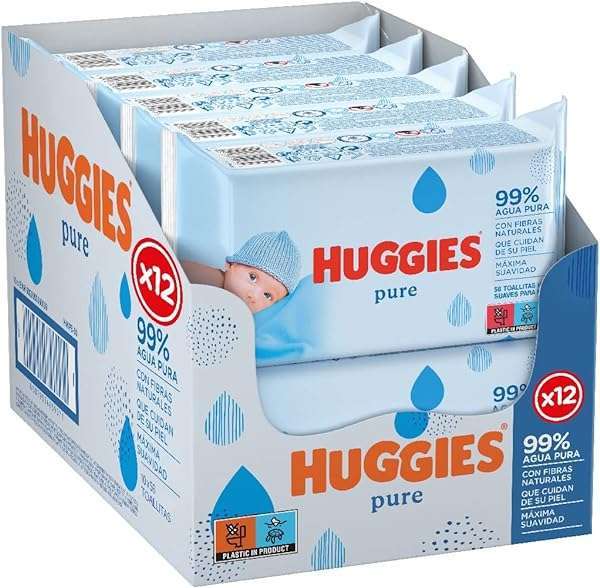 Huggies Toallitas Pure para Bebé