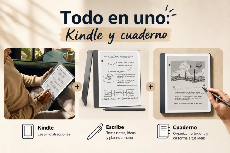 Kindle Scribe: el Kindle para leer y escribir