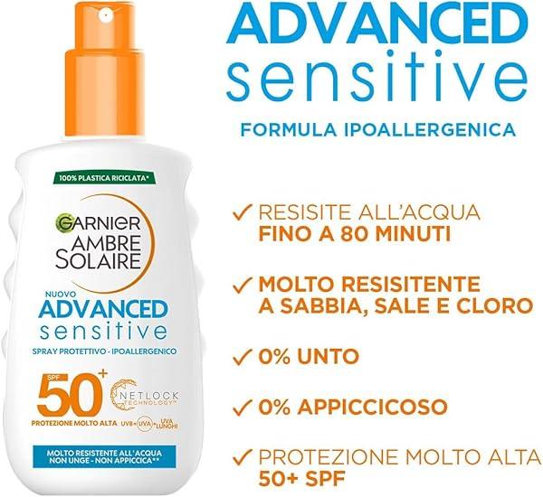 Garnier Ambre Solaire - Spray protector Advanced Sensitive