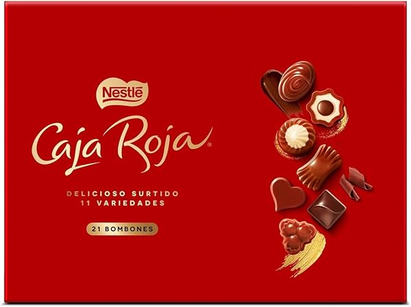 Bombones Nestlé CAJA ROJA