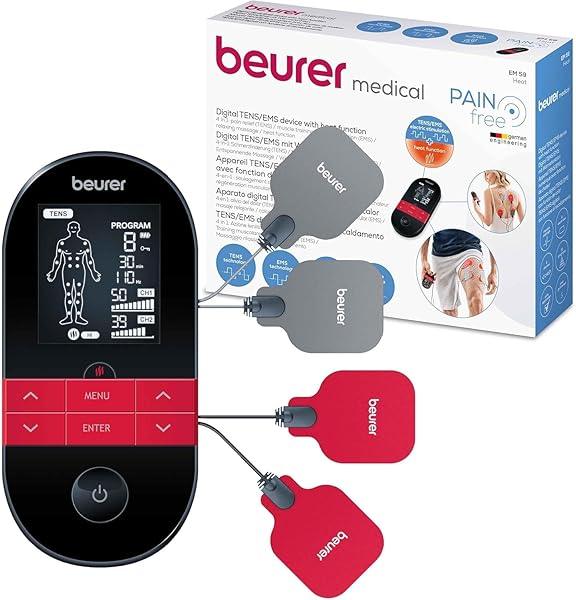 Comprar Electroestimulador Digital Beurer EM59 con función calor Electroestimulador Digital Beurer EM59 con función calor
