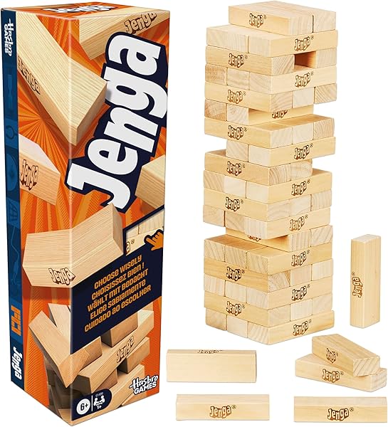 Juego Jenga con Dado Digital de Hasbro
