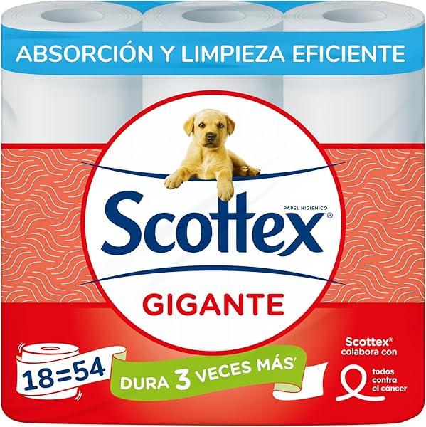 Comprar Pack x 18 rollos Scottex Gigante Papel higiénico Pack x 18 rollos Scottex Gigante Papel higiénico