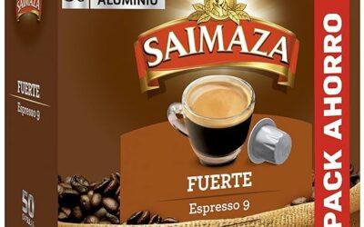 ¡Oferta! Pack 50 cápsulas Saimaza Café Fuerte Espresso 9 por 9.53 euros