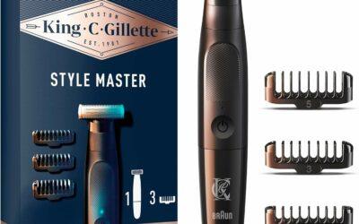 ¡Chollo! Recortadora King C. Gillette Style Master Para Barba por 29.99 euros