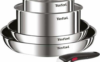 ¡Chollo! Set Tefal Ingenio Emotion 2 Sartenes 24/28 cm + 2 Cazos 16/20 cm + Mango extraíble por 69.99 euros