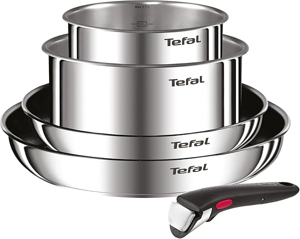 Comprar Set Tefal Ingenio Emotion 2 Sartenes 24/28 cm + 2 Cazos 16/20 cm + Mango extraíble Set Tefal Ingenio Emotion 2 Sartenes 24/28 cm + 2 Cazos 16/20 cm + Mango extraíble