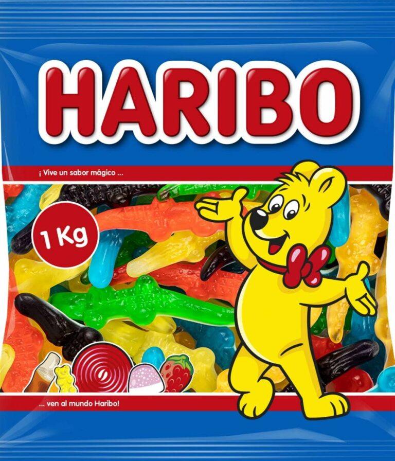 Chollito! 1KG Caramelos de Goma Haribo Lagartones