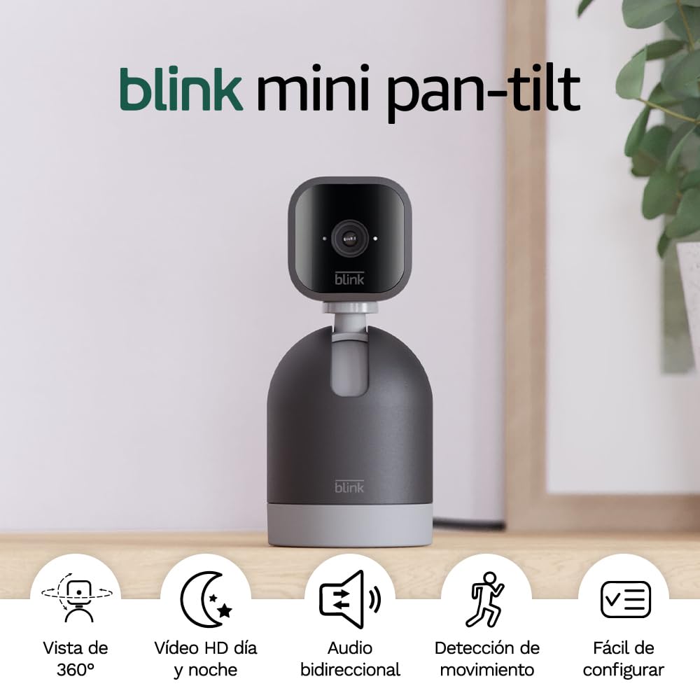 Cámara Blink Mini Pan-Tilt 360º orientable