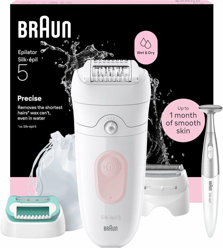 Nueva Depiladora Braun Silk-épil 5 5-251 con tecnología Micro-Grip + accesorios