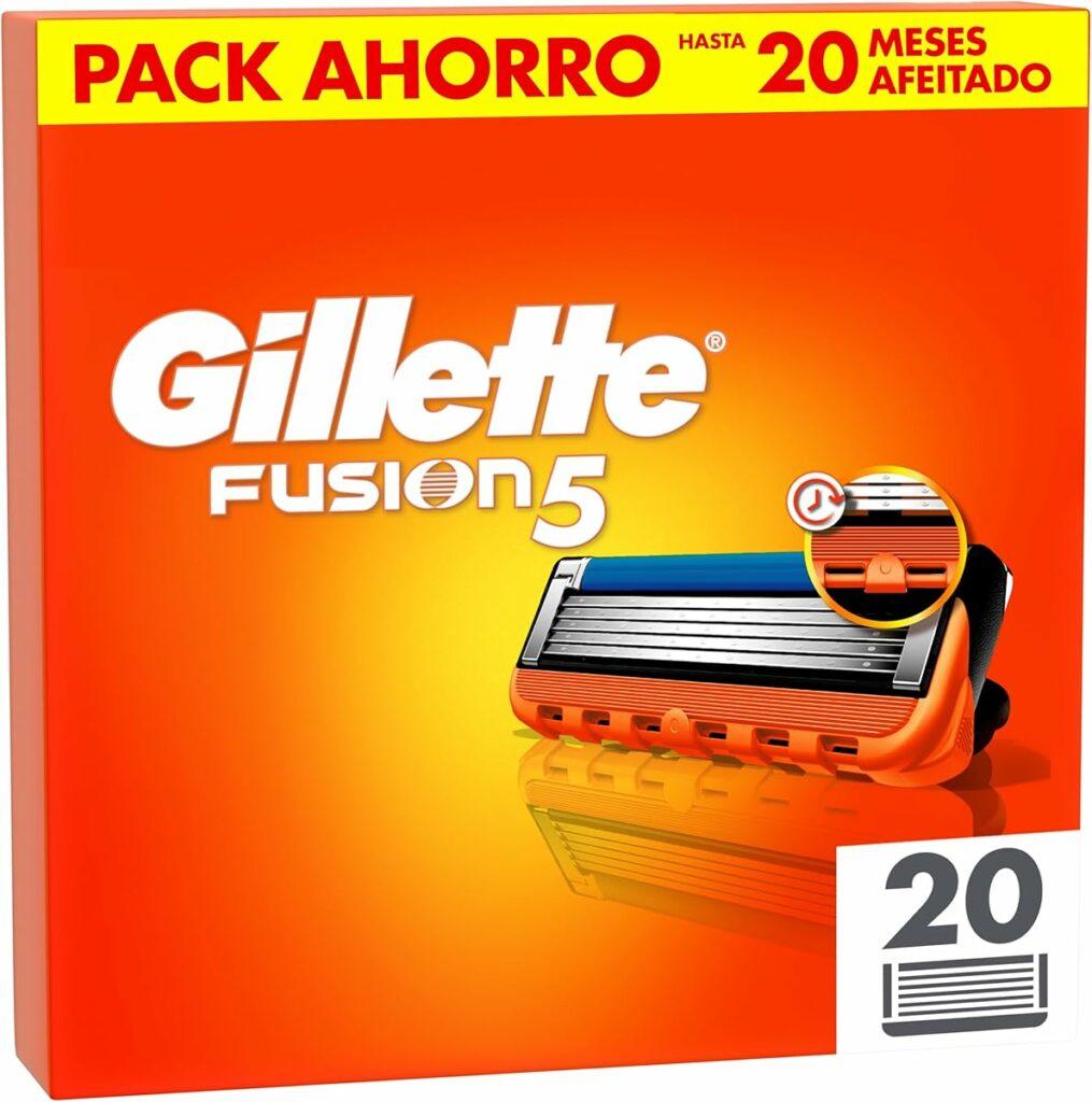 Pack 20 Recambios Gillette Fusion5