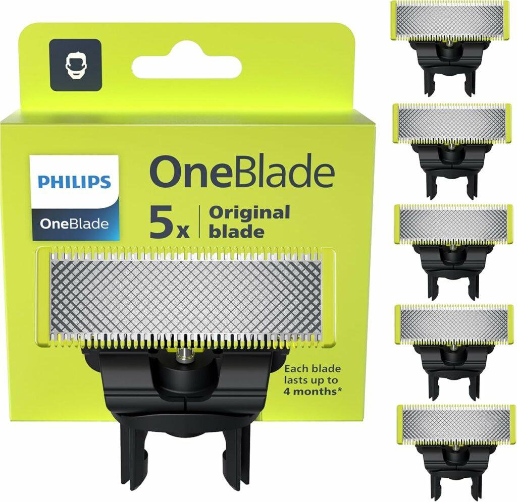 Pack x 5 Cuchillas de Recambio Philips OneBlade
