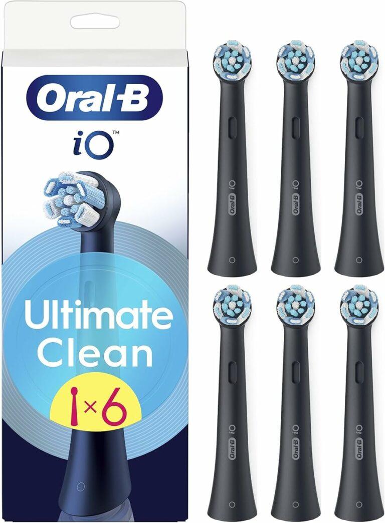 Pack x 6 Cabezales De Recambio Oral-B Series iO Ultimate Clean