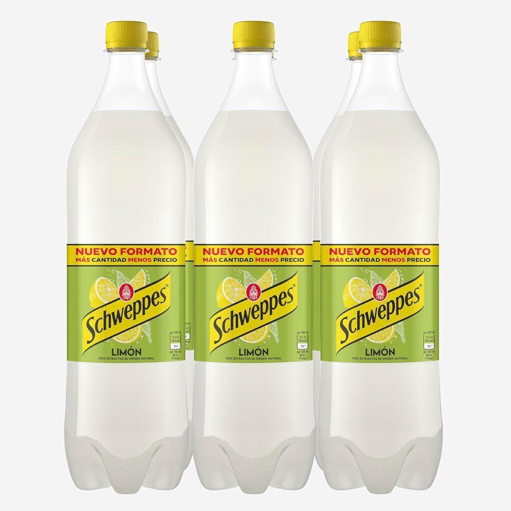 Pack x 6 Schweppes Limón de 1,5 litros