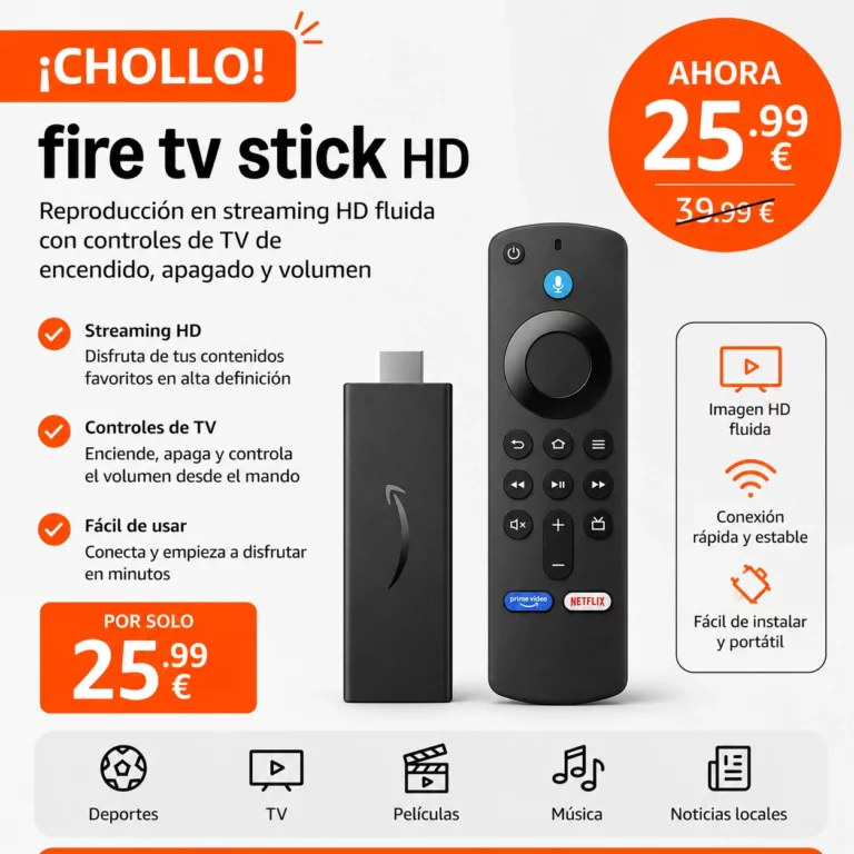 Amazon Fire TV Stick HD Último modelo