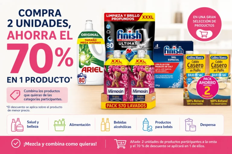 Compra 2 unidades, ahorra el 70 % en 1 productos Supermercado en Amazon
