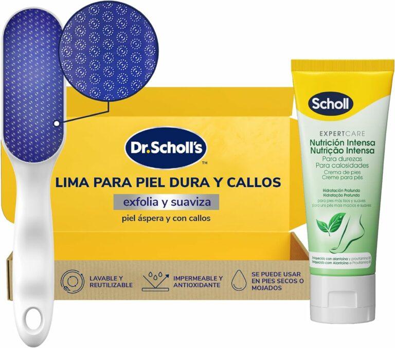 Lima Dr. Scholl’s Nano Cristal Para Pies + Crema ExpertCare de pies Nutrición Intensa