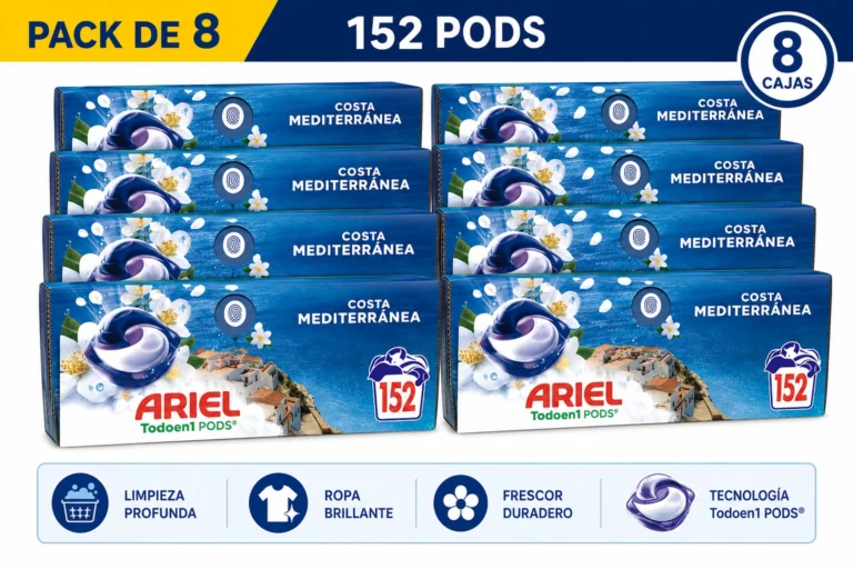 Pack x 152 Pods Ariel Brisa Marina Y Jazmín