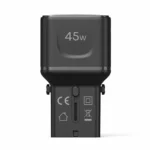 Adaptador de viaje universal Celly 45W con Dos USB‑C