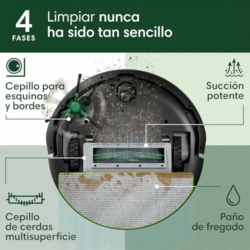 Aspiradora iRobot Roomba 105 Combo con base AutoEmpty