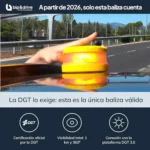 Baliza V16 DGT con geolocalización Homologada