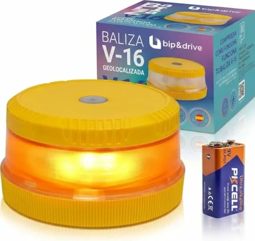 Baliza V16 DGT con geolocalización Homologada