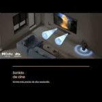 Barra de Sonido Samsung HW-B46CF/ZF - 2.1ch, Dolby Audio/DTS Virtual:X, Bass Boost, Sonido Inteligente