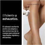 Braun Depiladora Eléctrica Mujer Silk·épil 9 Corporal con Peine Recortador, Cepillo Exfoliante y Funda (9-061)