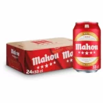 Cerveza Mahou 5 Estrellas pack de 24 latas