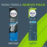 Crema depilatoria Veet Men para piel sensible