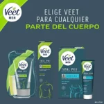 Crema depilatoria Veet Men para piel sensible