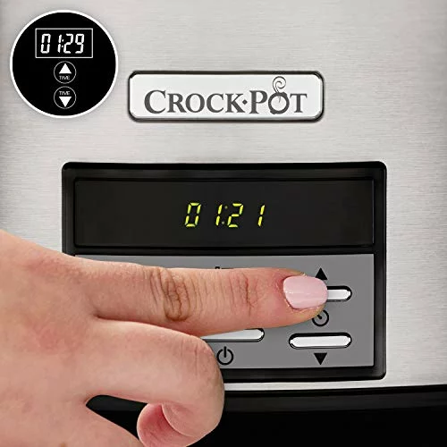 Crockpot olla de cocción lenta digital 7,5 litros [CSC063X]