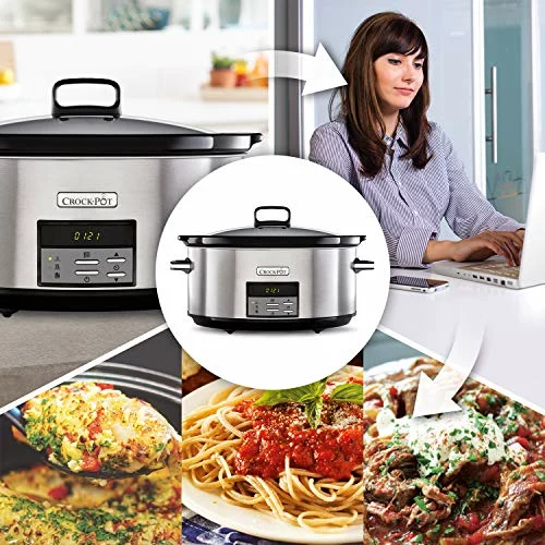Crockpot olla de cocción lenta digital 7,5 litros [CSC063X]