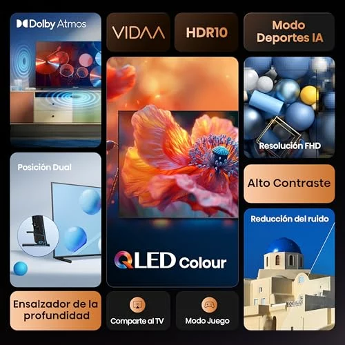 Hisense 32A5Q – QLED Smart TV 32 Pulgadas