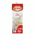 Leche entera Président 6 x 1 L