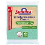Pack x 5 Paño de esponja Spontex Classic PEFC