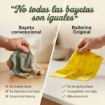 Pack x 7 Bayeta amarilla original Ballerina