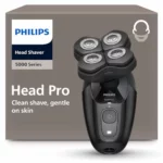 Philips Serie 5000 Pro - Afeitadora de cabeza para hombres y mujeres, cabezal flexible 360°, cuchillas ComfortCut para un afeitado apurado y suave, HS5980/15