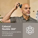 Philips Serie 5000 Pro - Afeitadora de cabeza para hombres y mujeres, cabezal flexible 360°, cuchillas ComfortCut para un afeitado apurado y suave, HS5980/15