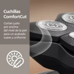 Philips Serie 5000 Pro - Afeitadora de cabeza para hombres y mujeres, cabezal flexible 360°, cuchillas ComfortCut para un afeitado apurado y suave, HS5980/15