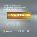 Pilas Varta Longlife Power AA