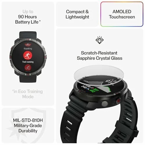 Polar Grit X2 Outdoor Multisport Watch AMOLED