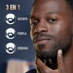 Recortadora de barba King C. Gillette 3 en 1 + 5 accesorios