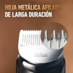 Recortadora de barba King C. Gillette 3 en 1 + 5 accesorios
