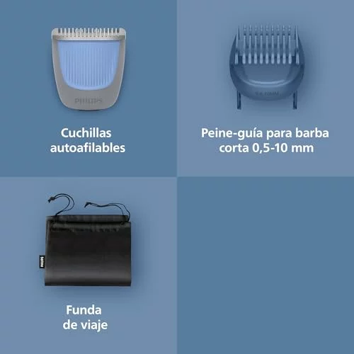 Recortadora de barba Philips Serie 3000 BT3619/15