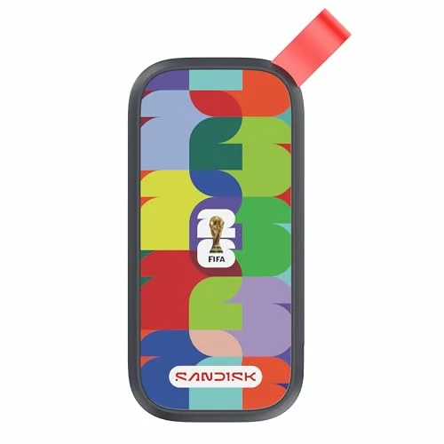 SANDISK Portable SSD edición FIFA World Cup 2026 de 1 TB