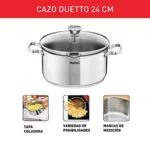 Tefal Duetto Cacerola de 24 cm