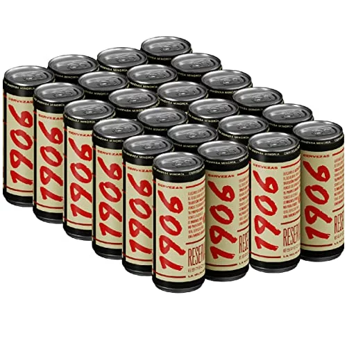 1906 Reserva Especial cerveza lager extra pack 24 latas de 33 cl