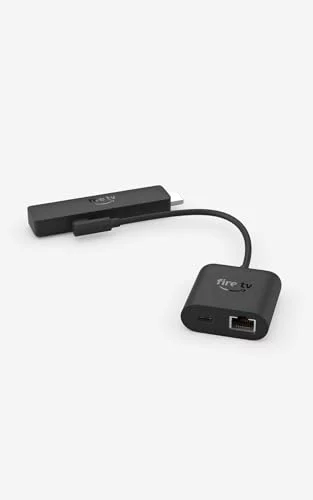 Adaptador USB-C a Ethernet en ángulo recto para Fire TV Stick HD